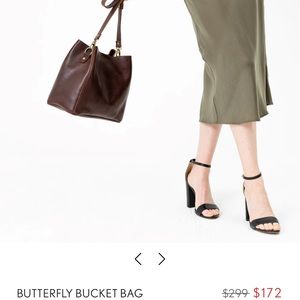 Brown Portland leather bag satchel shoulder bag brown leather gold hardware